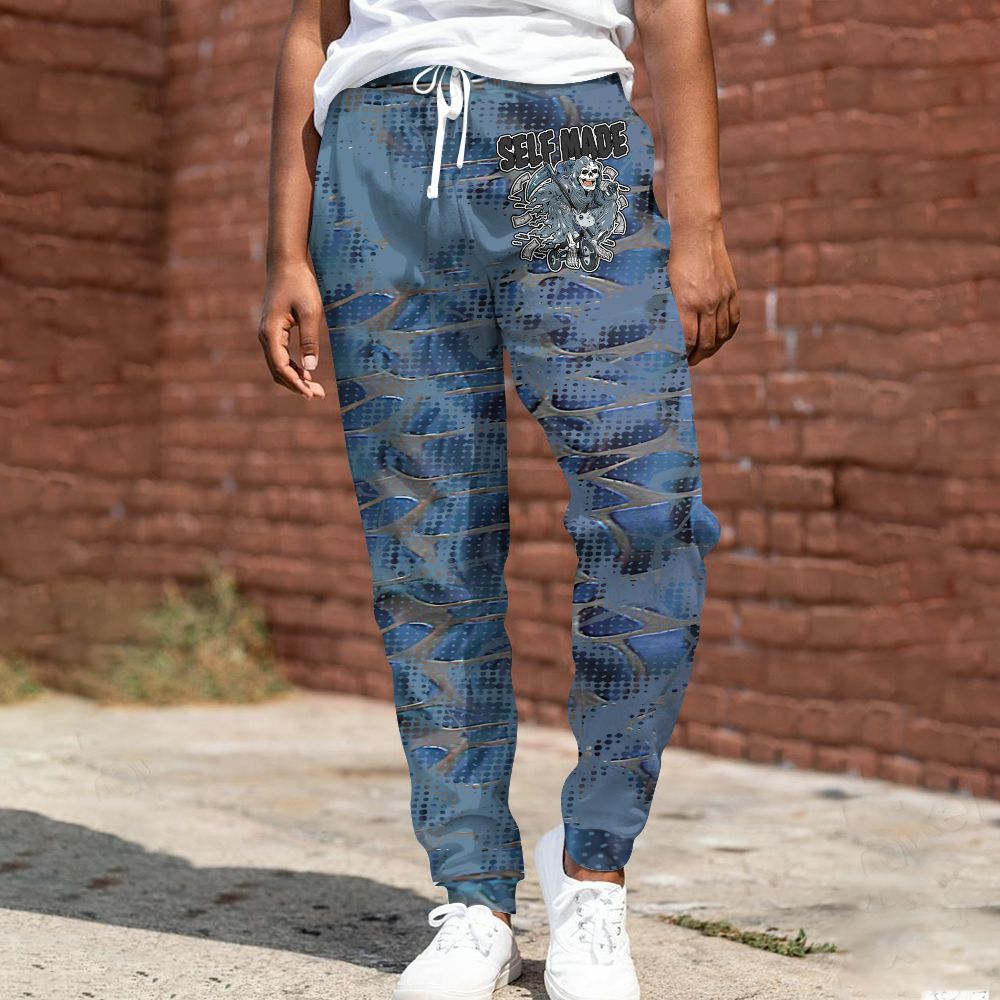 Sweatpant To Match Air Foamposite Kazuya Mishima - Self Make Skeleton Crack All Over Print