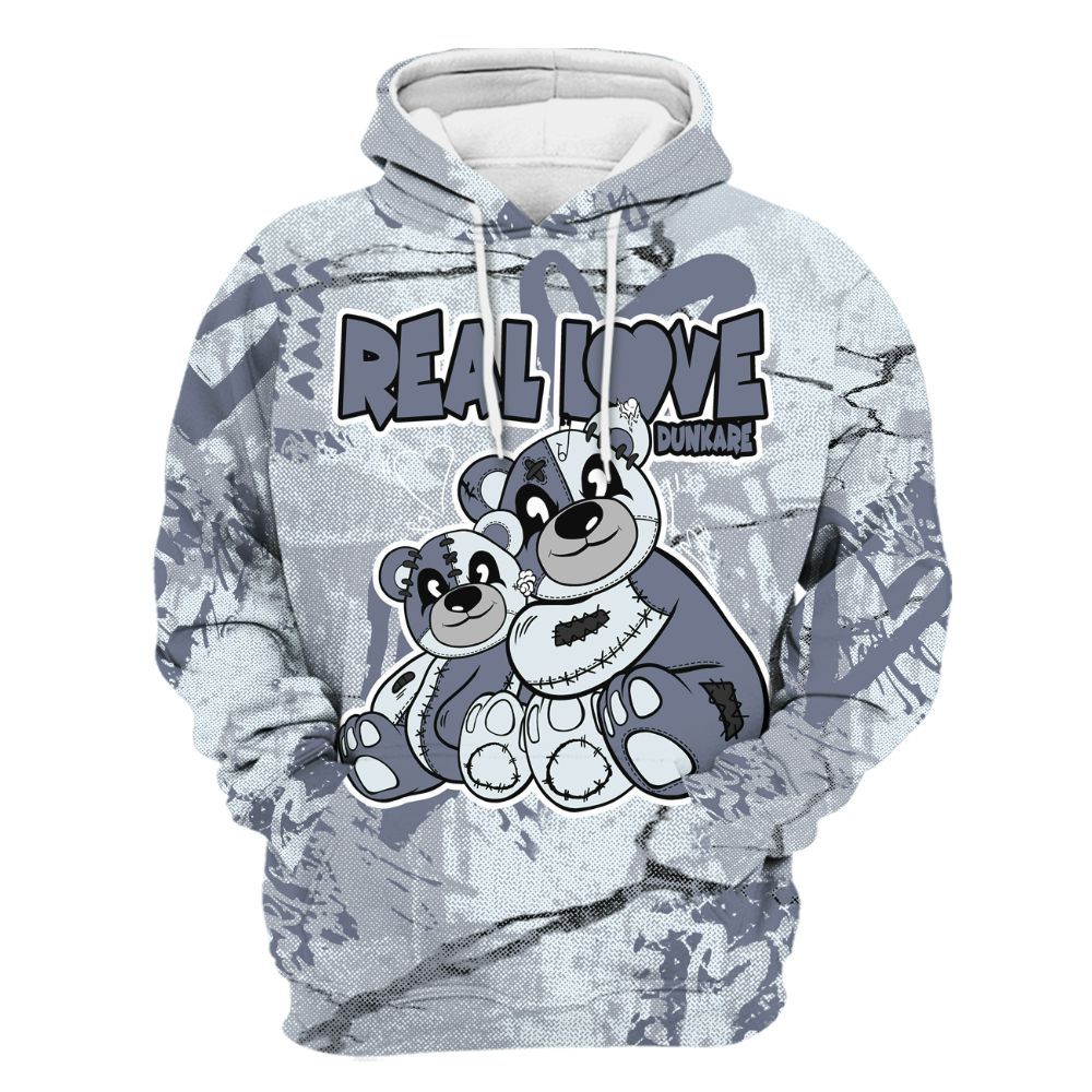 Hoodie To Match Air Foamposite Jin Kazama - Sincere Fondness Bear All Over Print