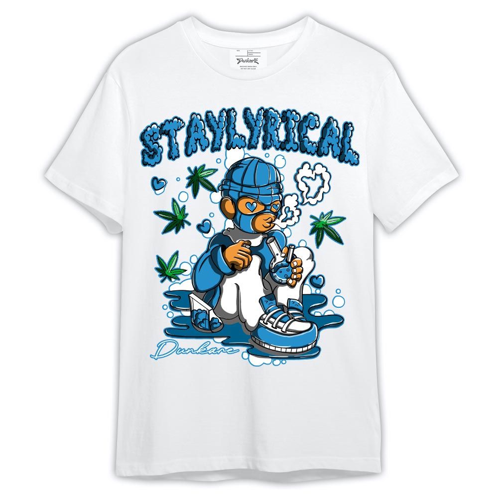 Shirt To Match Powder Blue 9s - Stay Lyrical Shirt Outfit 1305 LGH