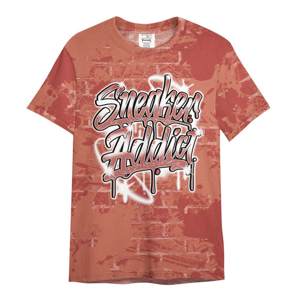 Shirt To Match Dune Red 13s - Addiction Sneakers Graphic Street Art All Over Print