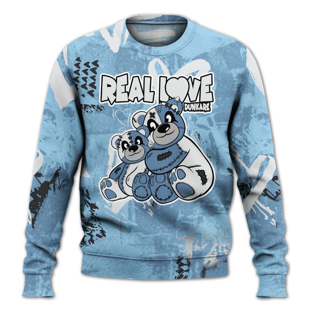 Sweatshirt To Match Legend Blue 11s - Sincere Fondness Bear All Over Print