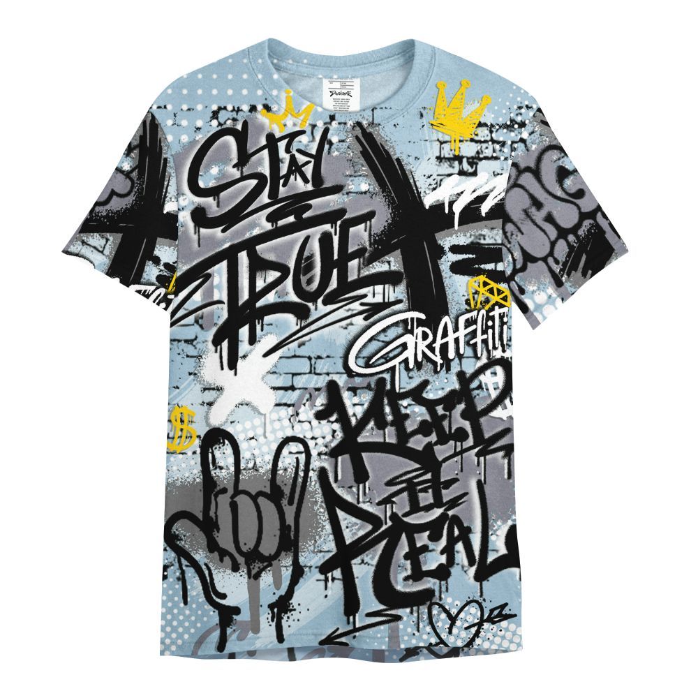 Shirt To Match Chambray 7s - True It Real Graffiti Streetwear All Over Print
