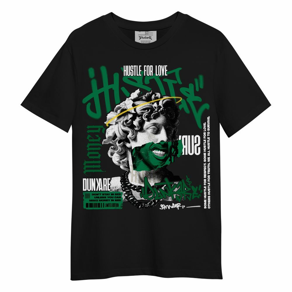 Shirt To Match Lucky Green 2s - Hustles Streetwear Unisex Shirt
