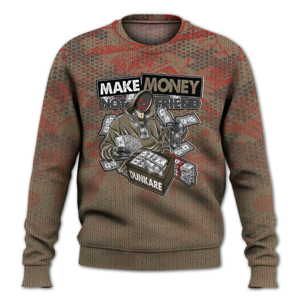 Knitted Sweater To Match Olive 9s - Make Moneys Unique