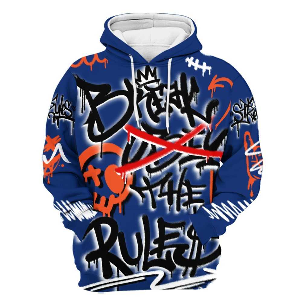 Hoodie To Match Suede GS League - Break Rules Streetwear All Over Print