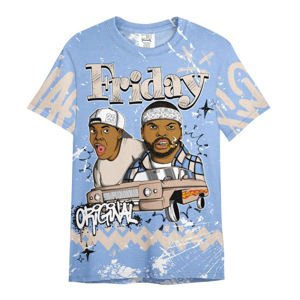 Shirt To Match Air Max 1 Royal Pulse - Friday Sneaker Crayon All Over Print