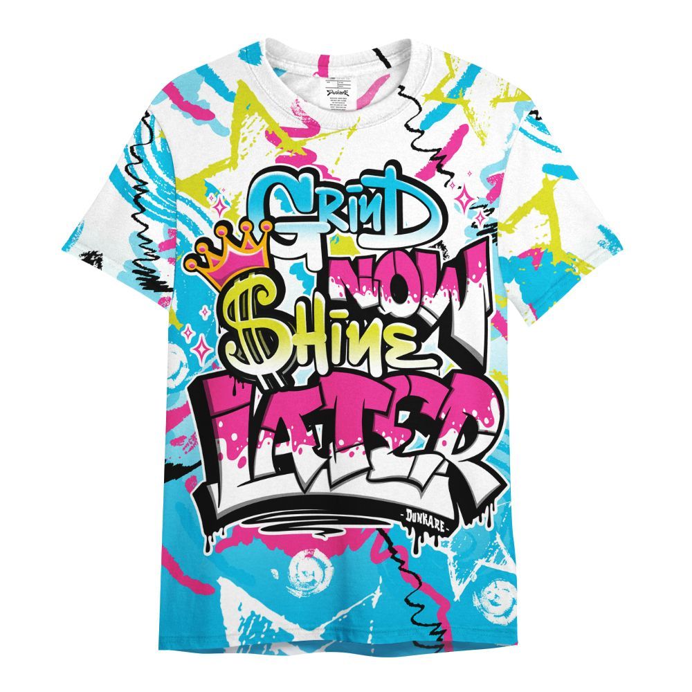 Shirt To Match Tokyo Nights Stewie 3s - Grind Shine Later Drip All Over Print