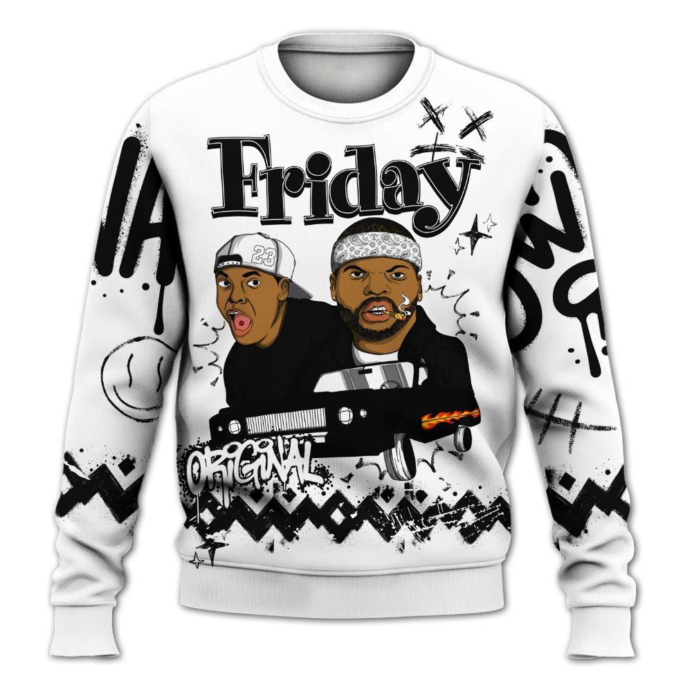 Sweatshirt To Match Kobe 9 EM Protro Halo - Friday Sneaker Crayon All Over Print