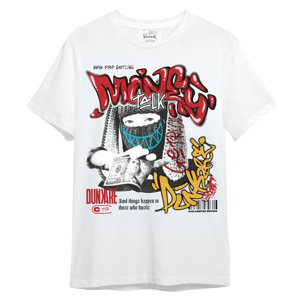 Shirt To Match Dunk Low Fruity Pebbles - Money Talk Rap Unisex Shirt