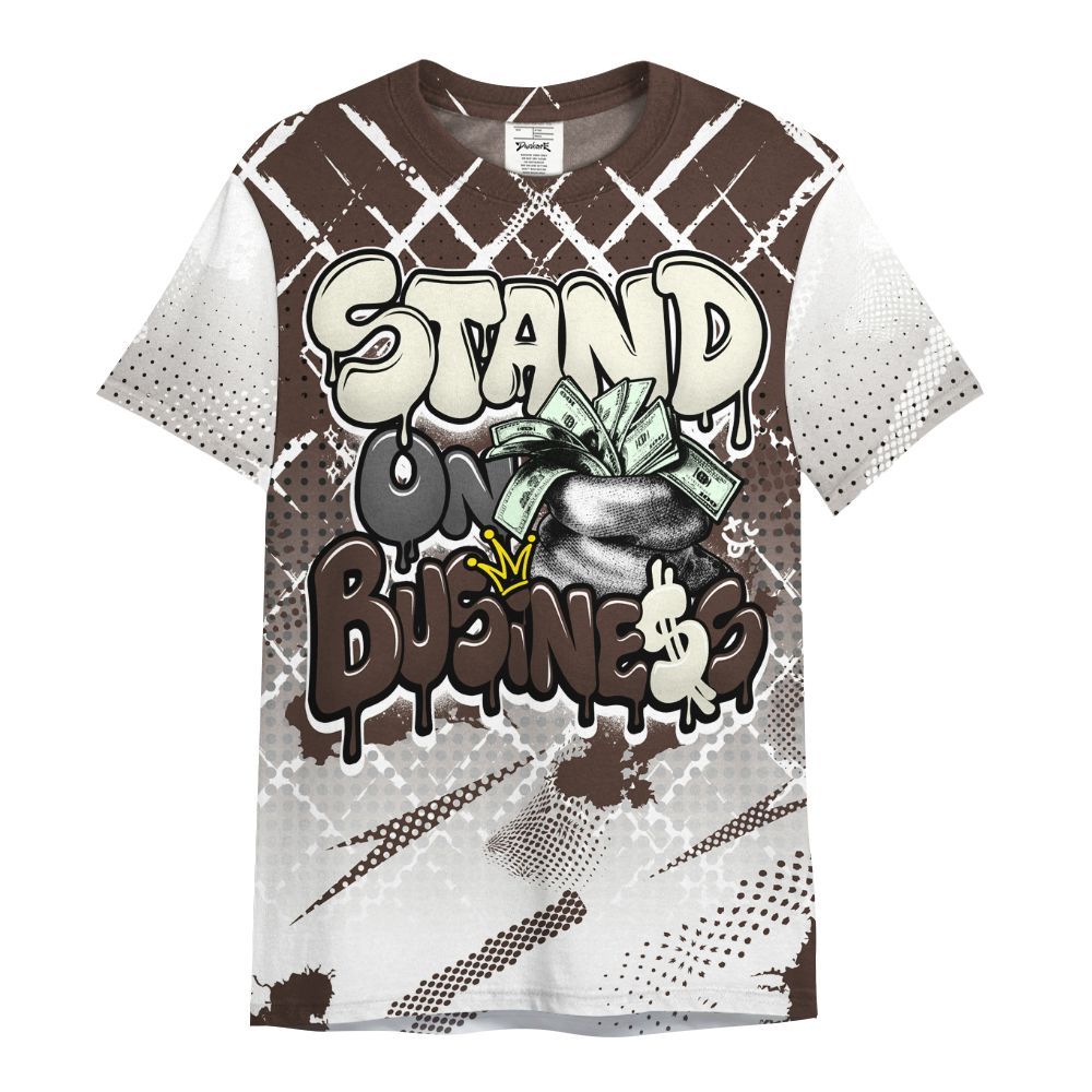 Shirt To Match SoleFly Cafecito 12s - Halftone Stand Business Dripping All Over Print