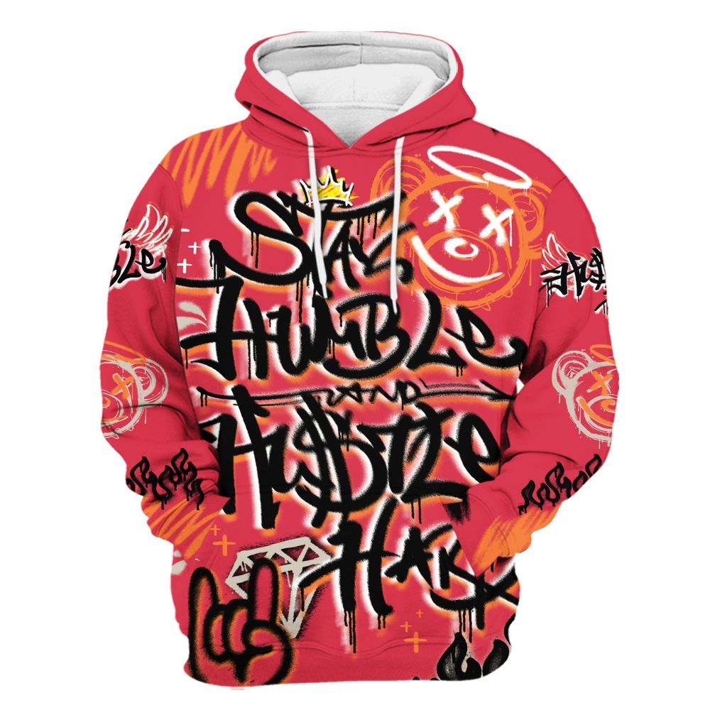 Hoodie To Match Air Max Portal Bright Ceramic - Humble Drip Streetwear Graffity All Over Print