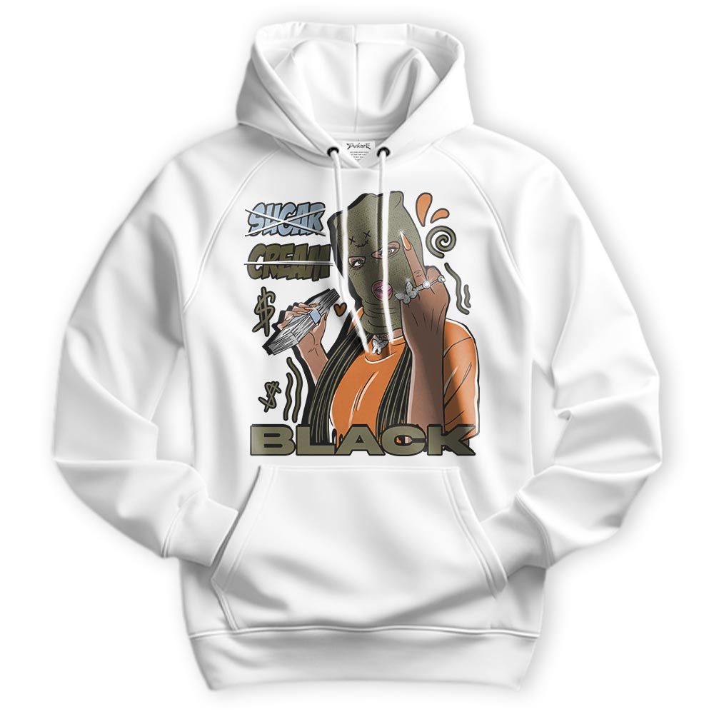Sweatshirt To Match Olive 5s Hoodie - Black Sugarcream Unique Hoodie Unisex