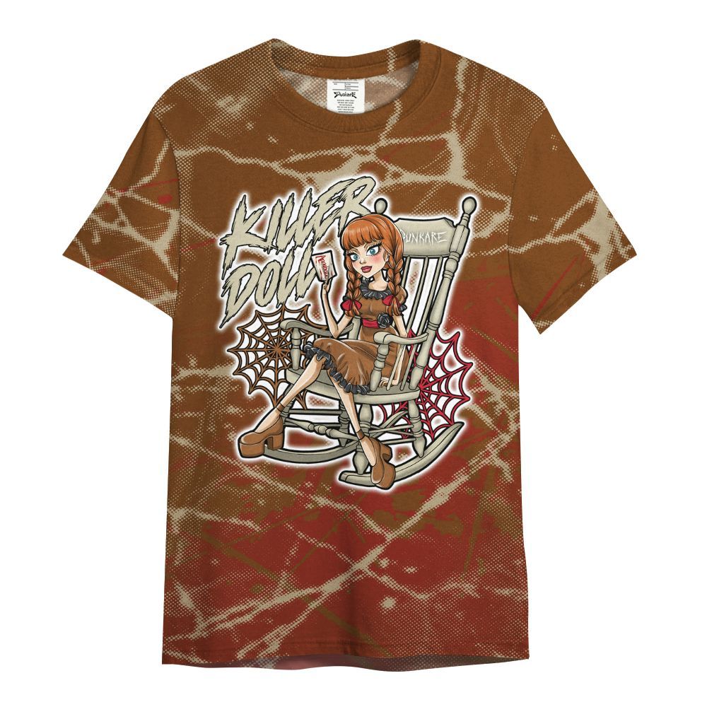 Shirt To Match Archaeo Brown 5s - Killer Doll-A Halloween Profound All Over Print