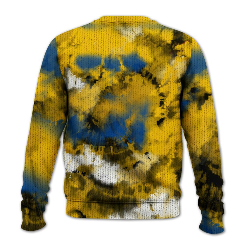 Knitted Sweater To Match High Laney 1s - God Blessed Tie Dye