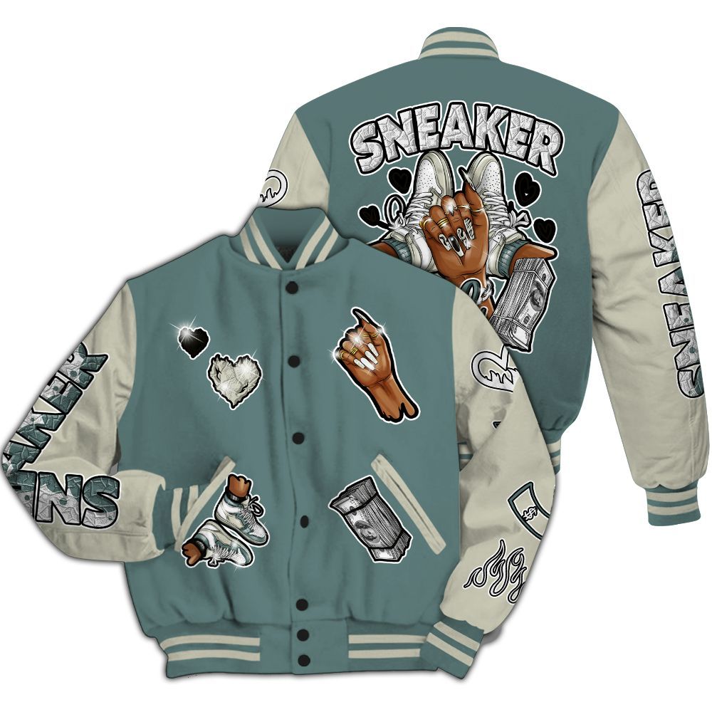 Varsity Jacket To Match AMM Low 17s - Sneakerz Girlz All Over Print