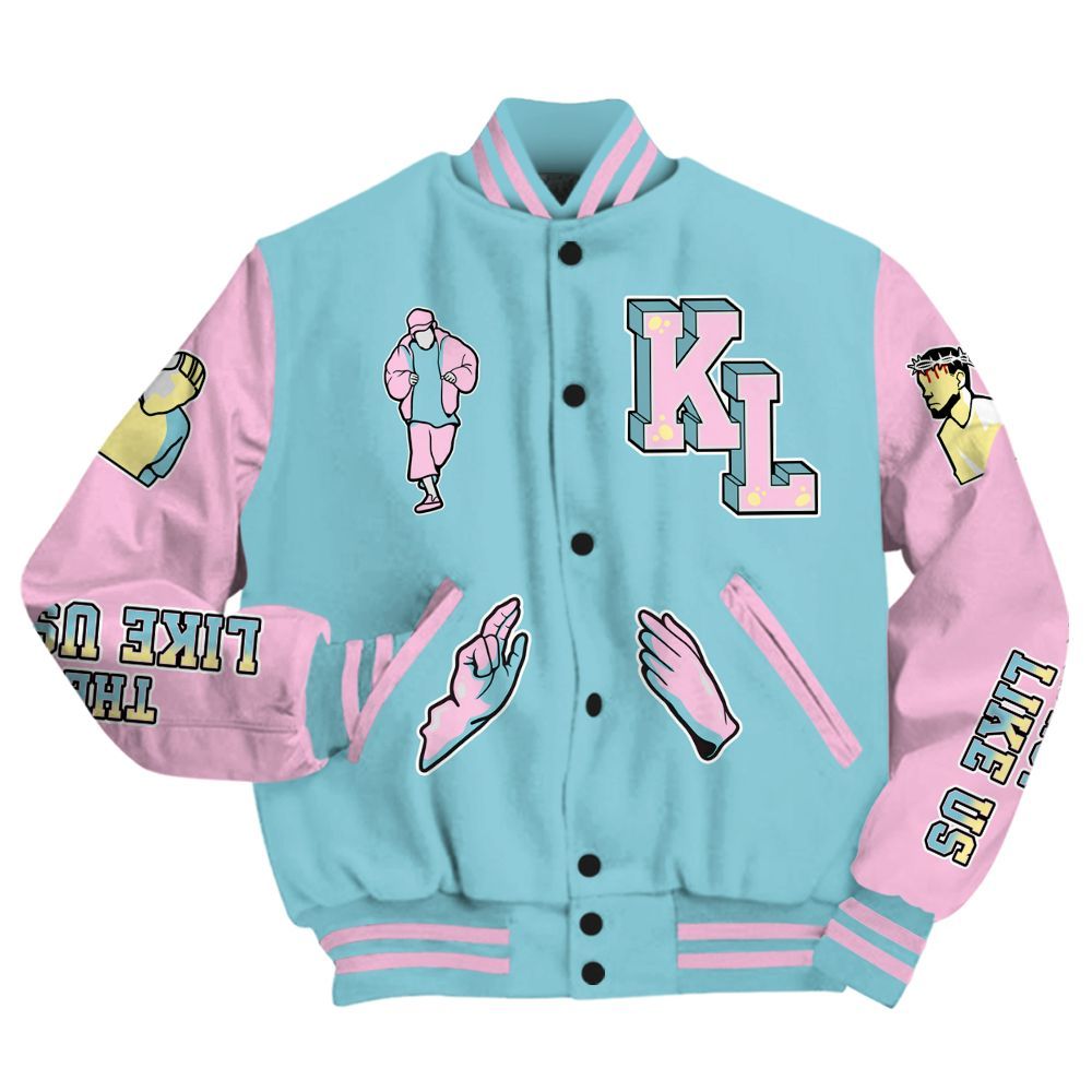 Varsity Jacket To Match SB Dunk Low Visty - Dislike Us Graphic All Over Print