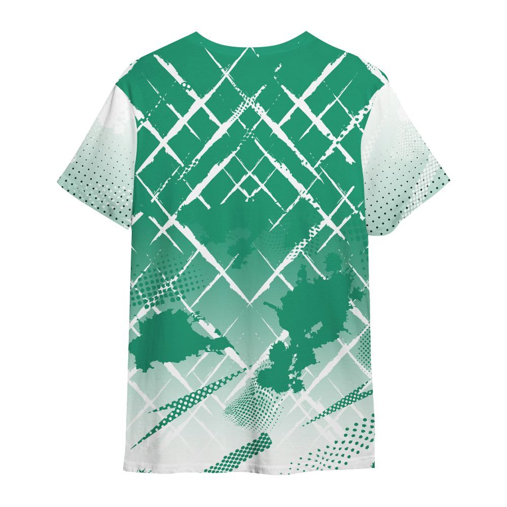 Shirt To Match Pine Green 4s - Halftone Stand Business Dripping All Over Print