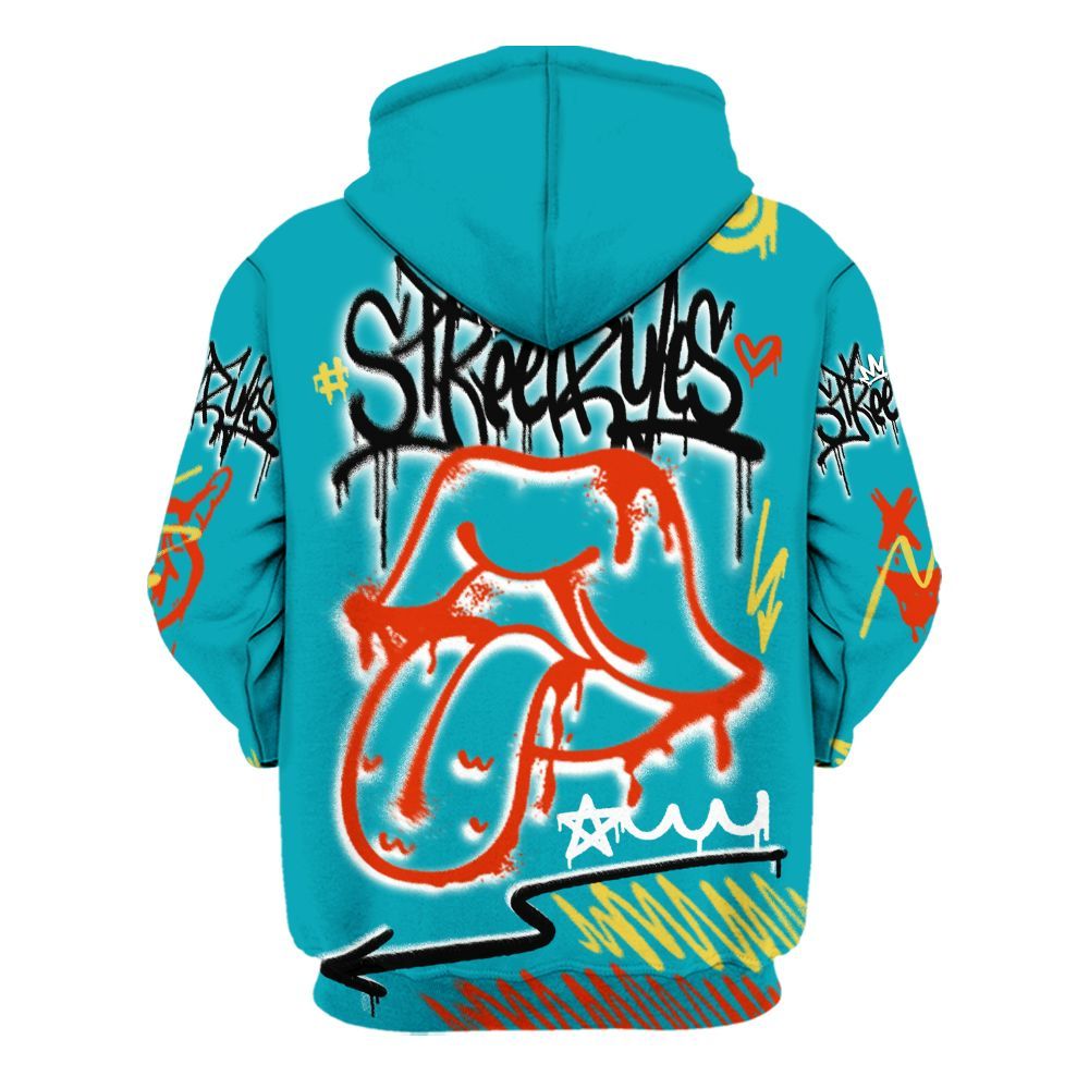 Hoodie To Match Dunk Low KD 17 N7 - Break Rules Streetwear All Over Print