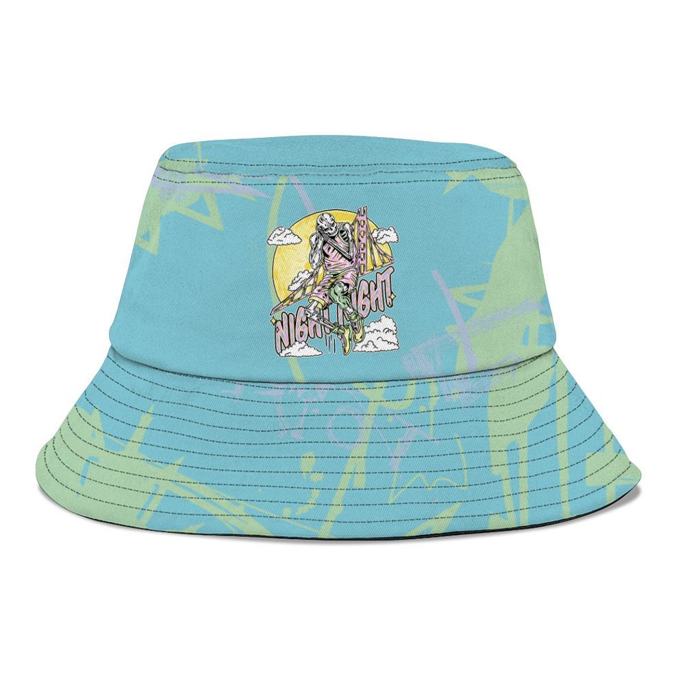 Bucket Hat To Match SB Dunk Low Visty - Seeya Skeleton Messyz Graphic