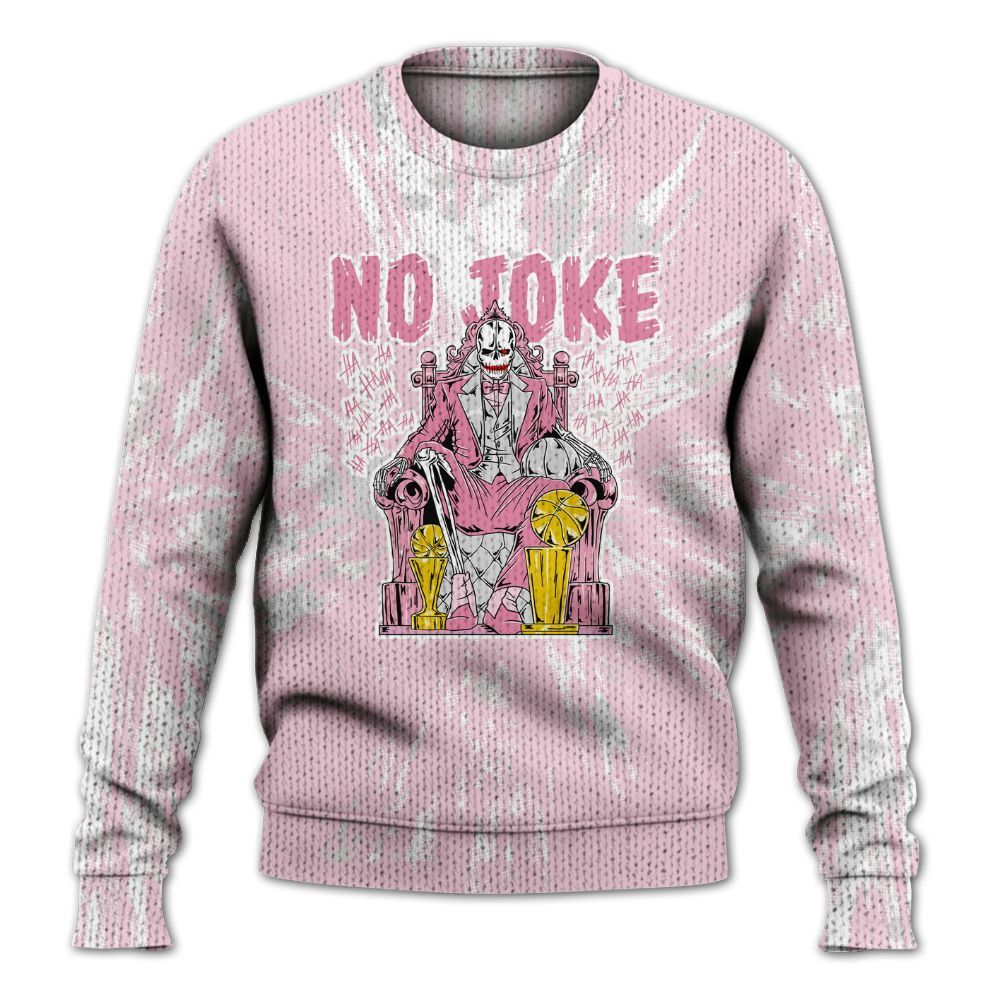 Knitted Sweater To Match Orchid 4s - Ain't Joke Skeleton Luxury