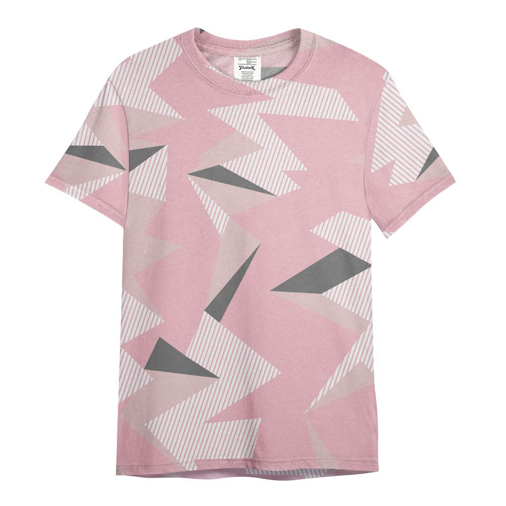 Shirt To Match Air Max DN Pink Foam - Geometric Camouflage Pattern All Over Print