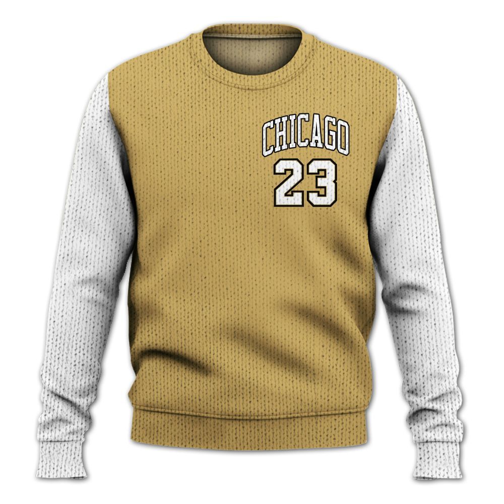 Knitted Sweater To Match Craft Paris 6s, Custom Name Chicago 23