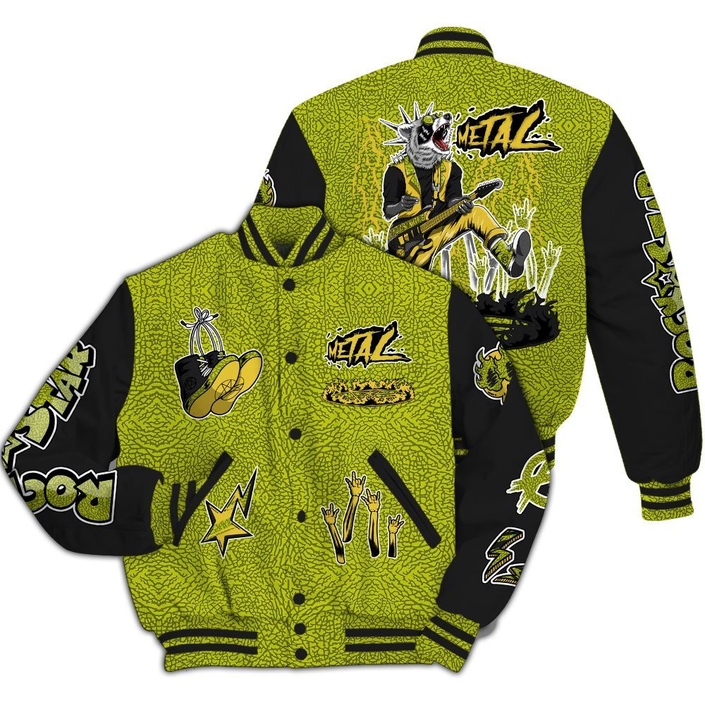 Varsity Jacket To Match Dunk Low QS Halloween Skull - Punk Rock Raccoon All Over Print