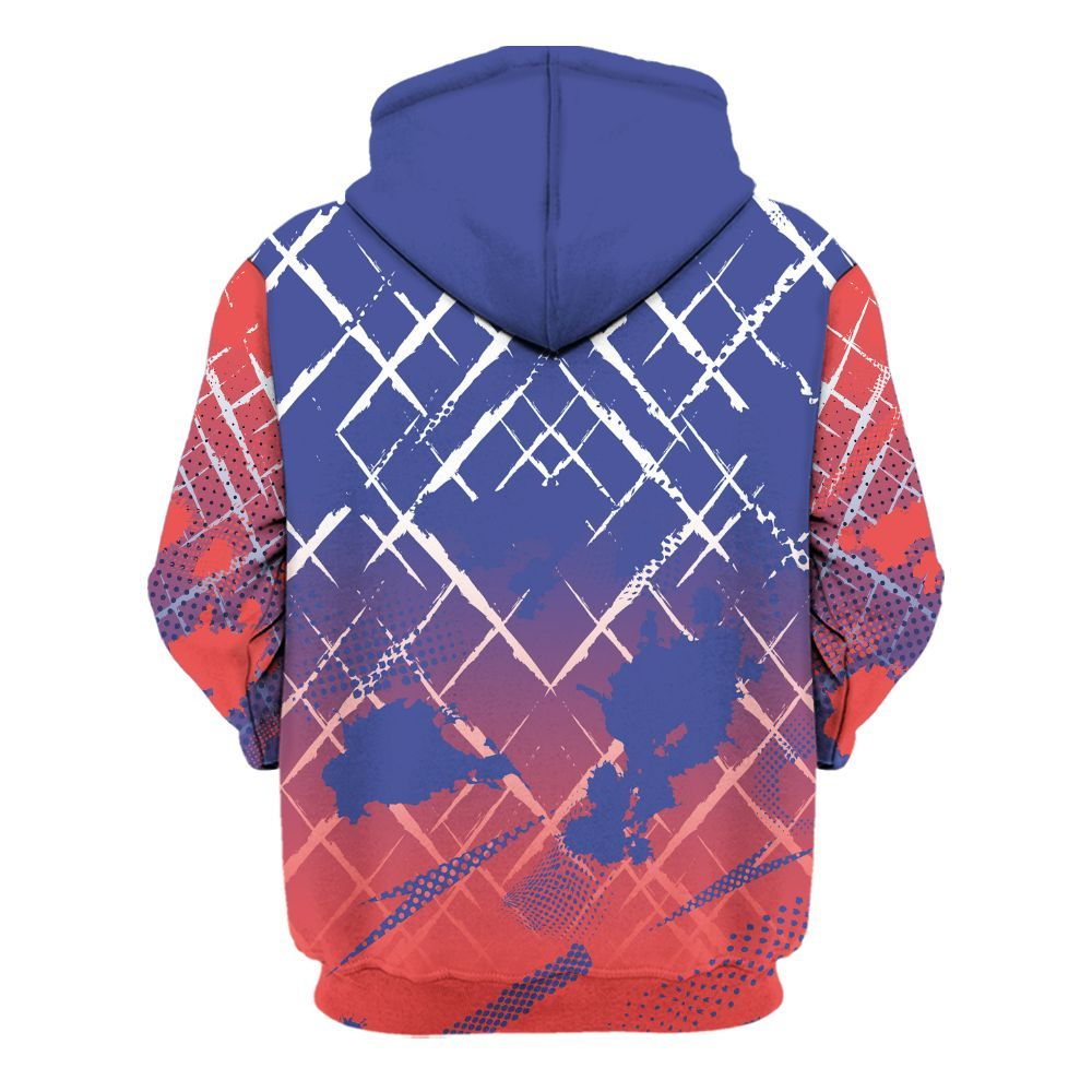 Hoodie To Match KD 4 Nerf - Halftone Stand Business Dripping All Over Print