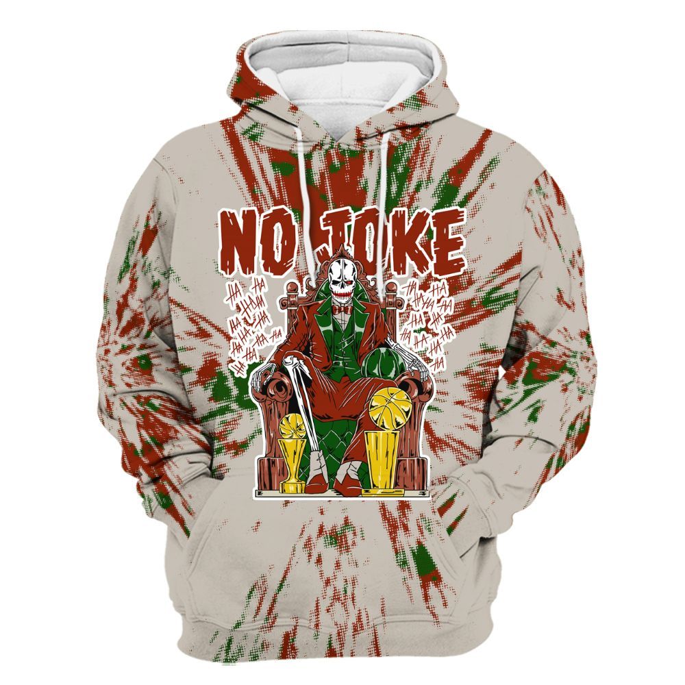 Hoodie To Match El Grito 5s - Ain't Joke Skeleton Luxury All Over Print