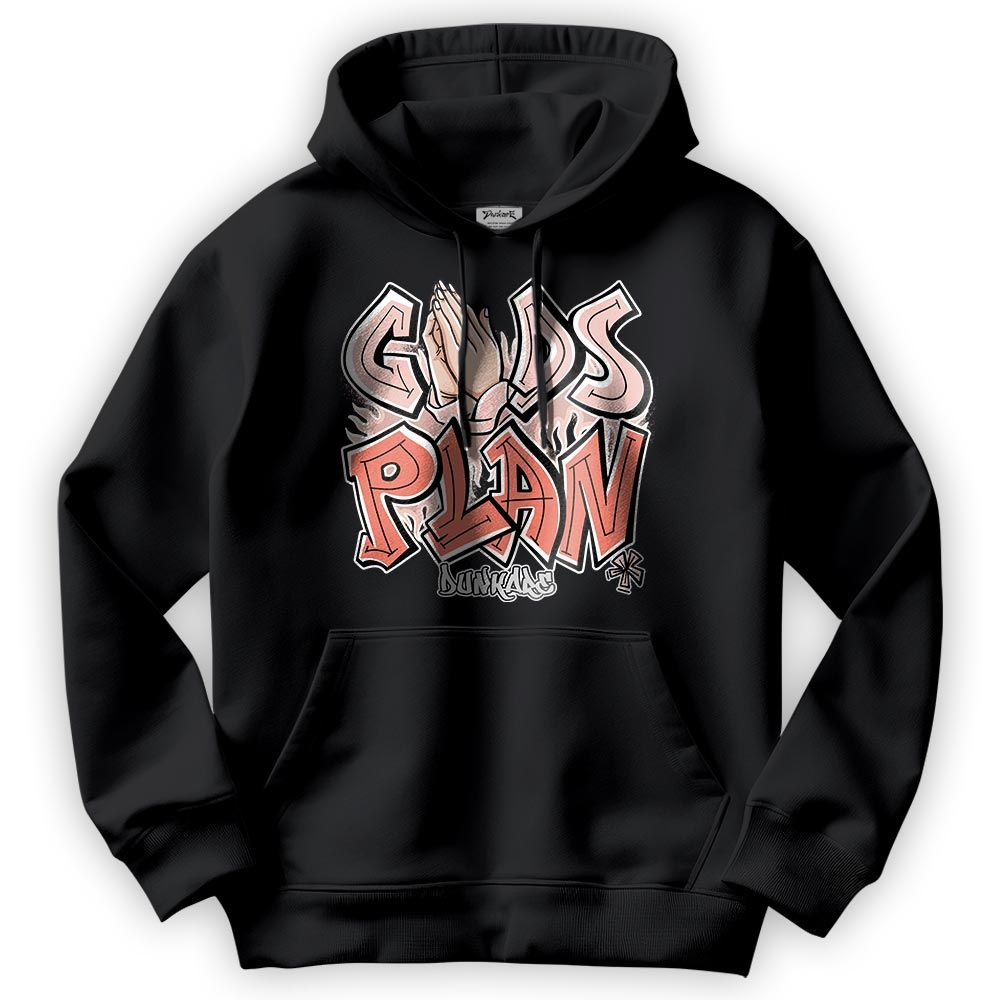 Sweatshirt To Match Legend Pink 11s Hoodie - Gods Plan Graffiti Hoodie Unisex