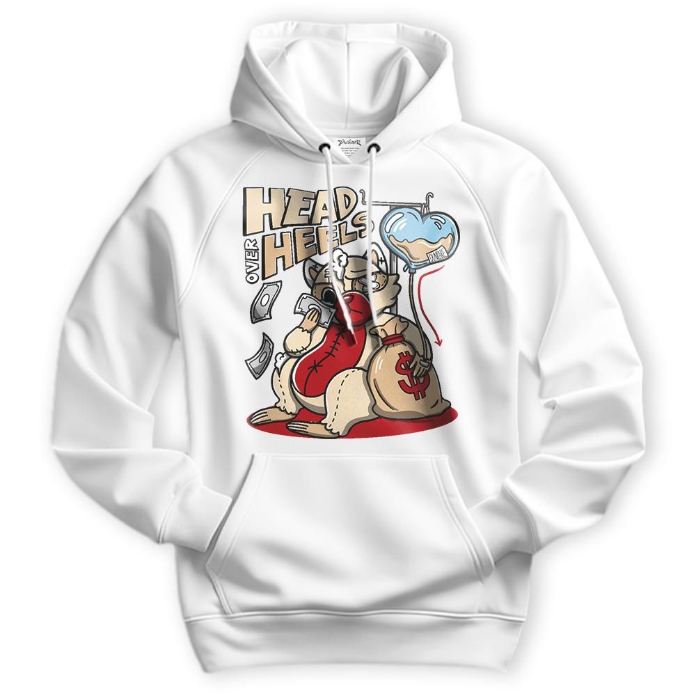 Sweatshirt To Match Dunk Low Strawberry Waffle Hoodie - Head Over Heels Raccoon Hoodie Unisex