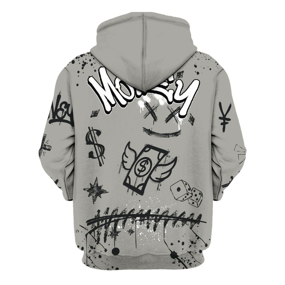 Hoodie To Match High Satin Shadow 1s - Everybody Paid In Full Crayon All Over Print