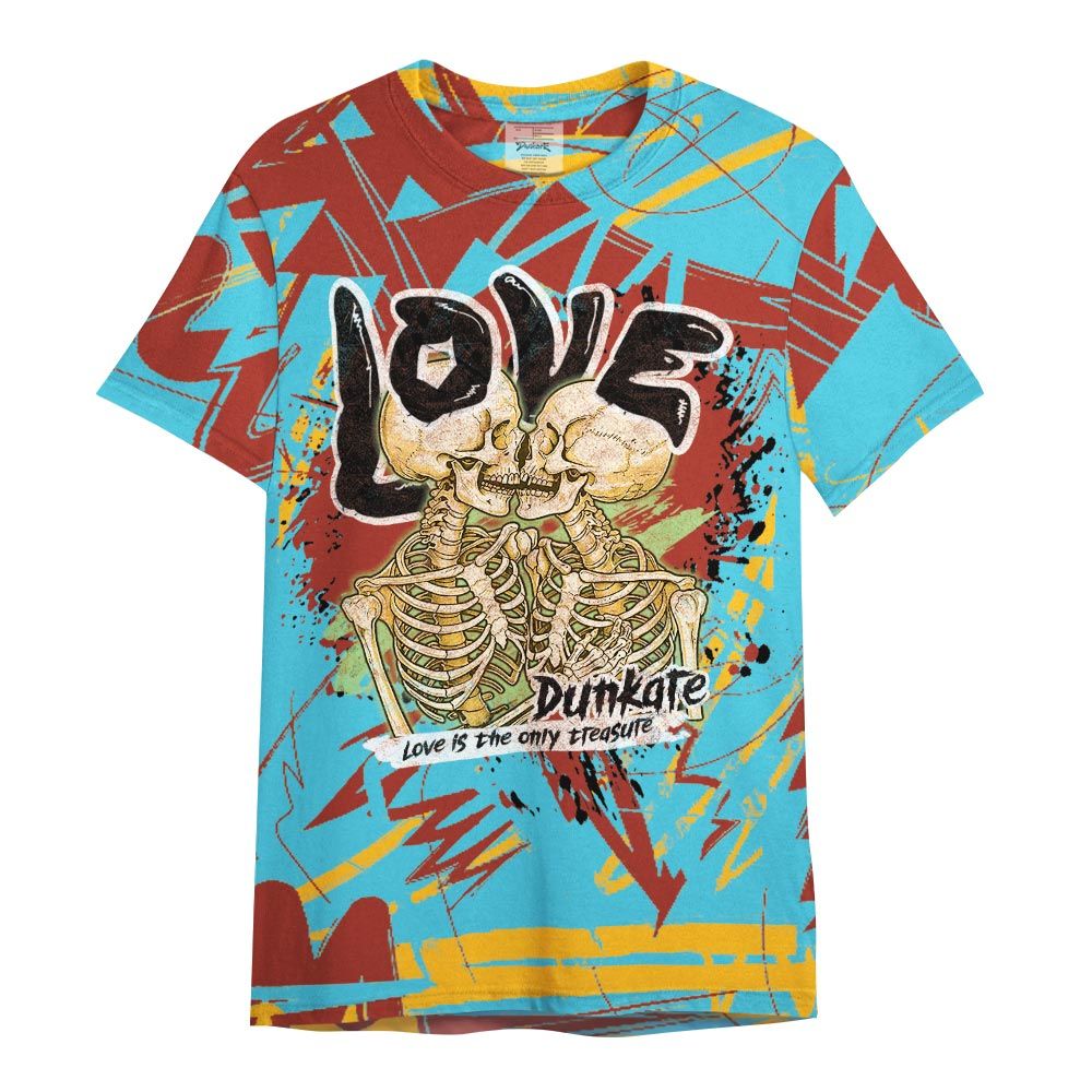 Shirt To Match SB Dunk Di'Orr Greenwood - Skull Love Bear Nonobjective Shirt Unisex