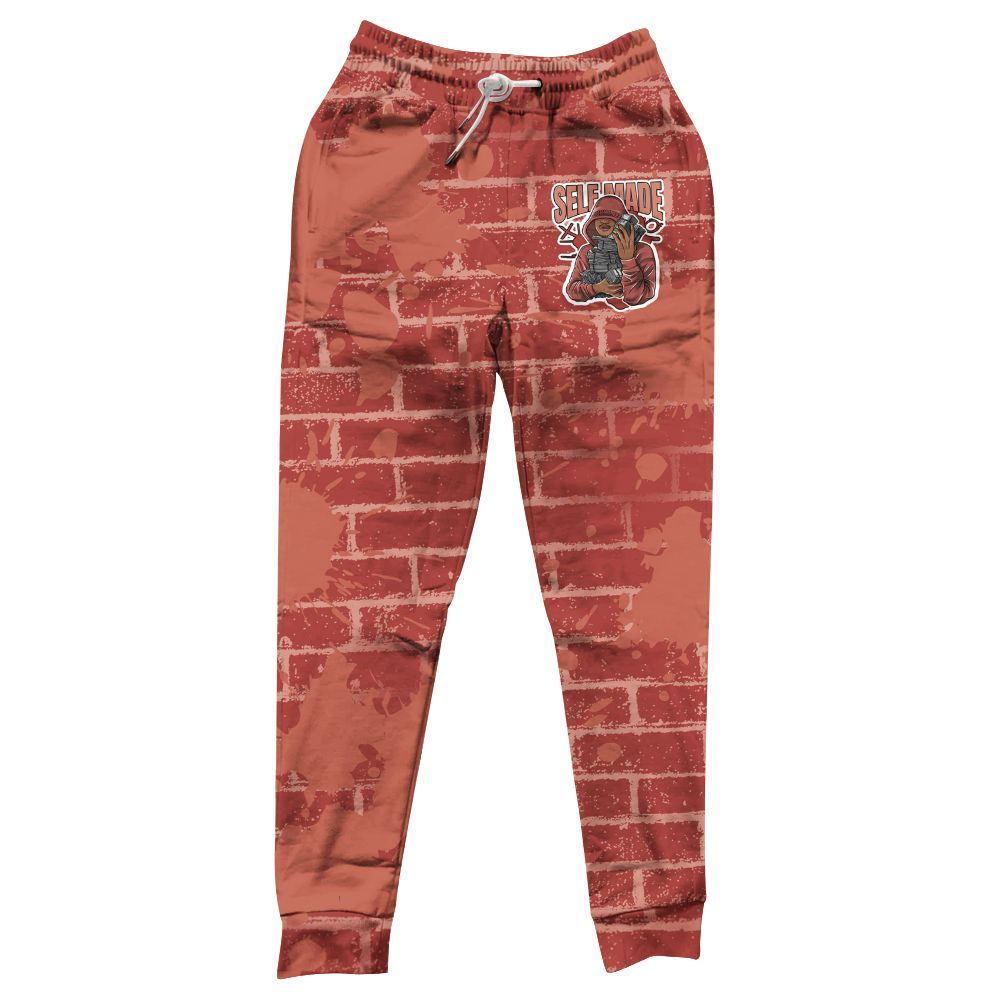 Sweatpant To Match Dune Red 13s - Selfmade Unique All Over Print