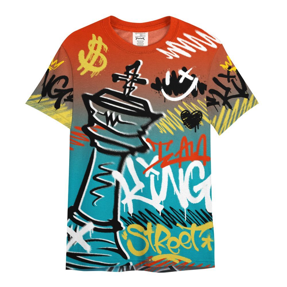 Shirt To Match Dunk Low KD 17 N7 - Street King Chess Streetwear All Over Print