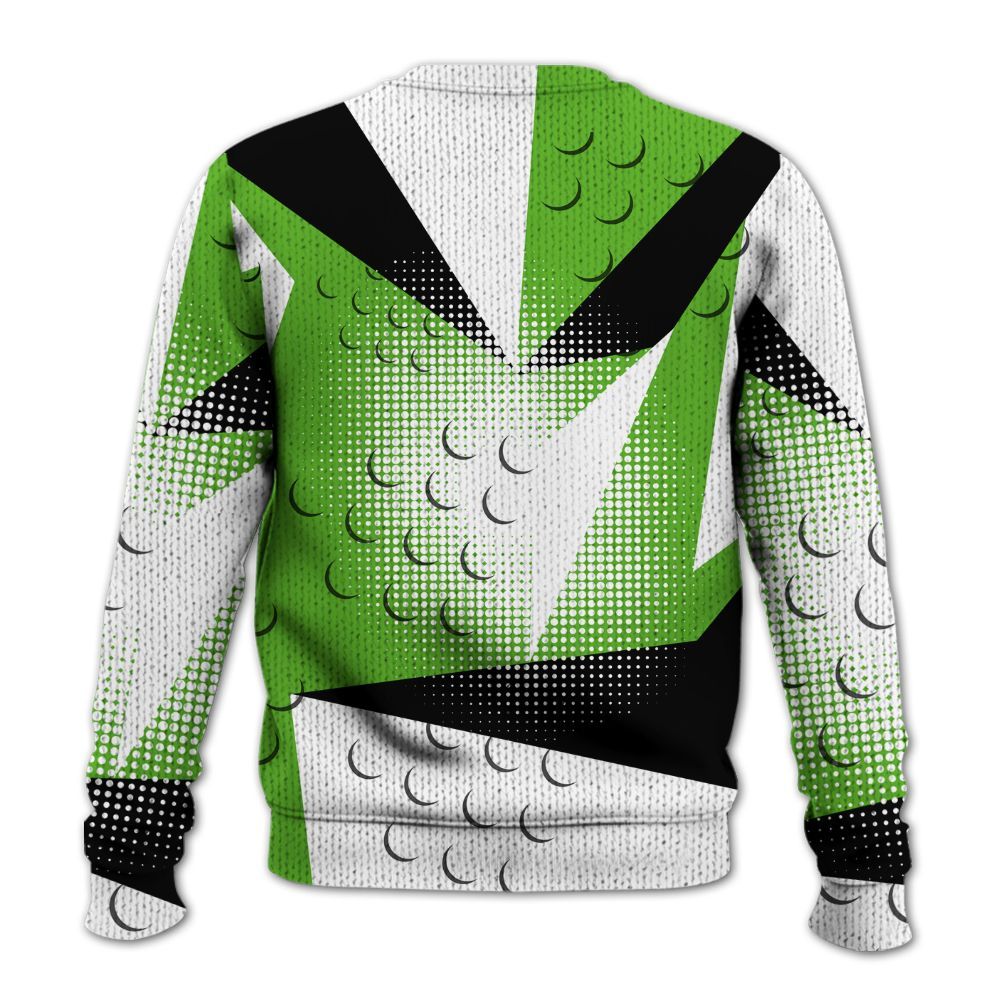 Dunkare Air Foamposite One Volt Shirt, Poly Custom Name Number 23 5s Knitted Sweater