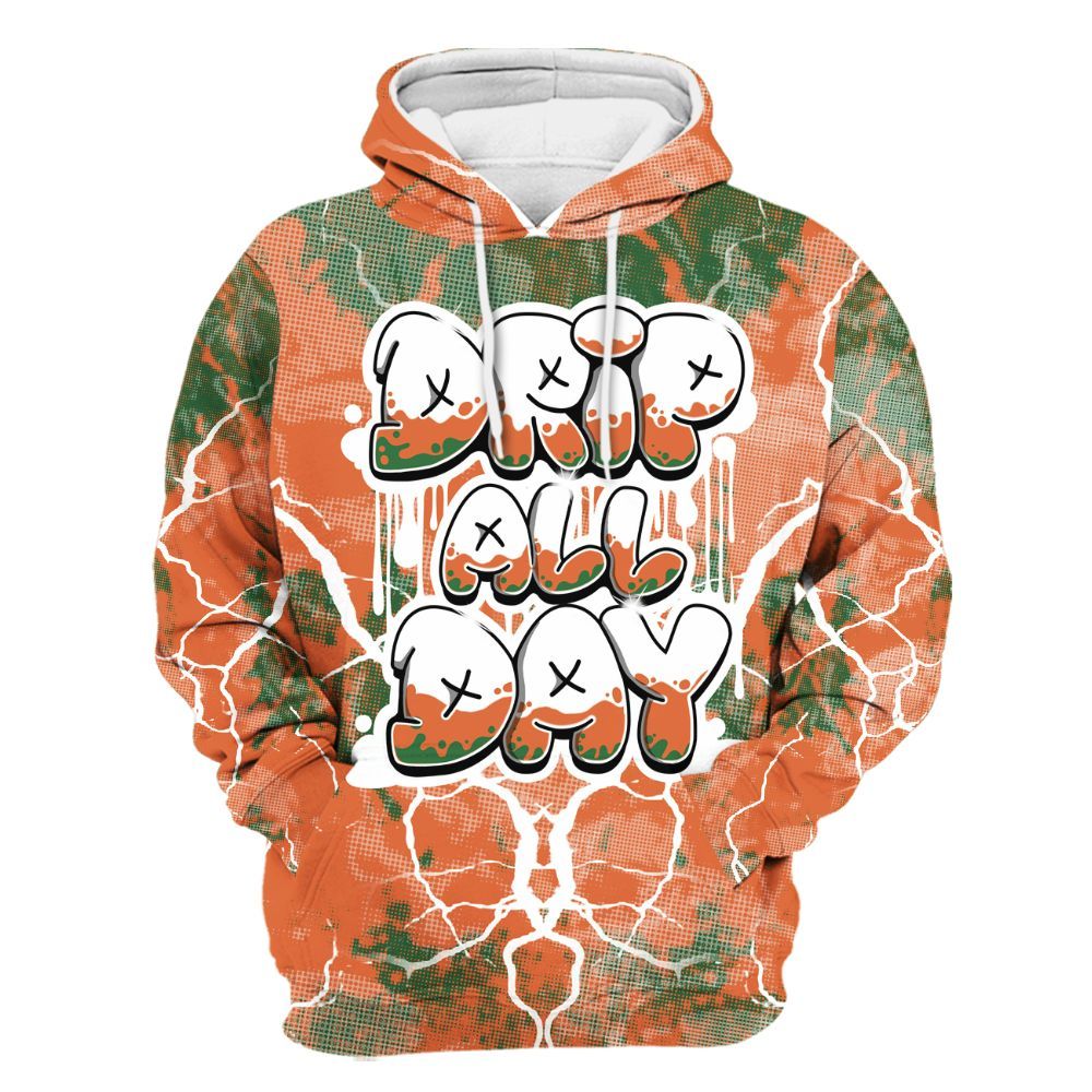 Hoodie To Match Low Miami 5s - DRIPPIN Days Graphic Halloween All Over Print
