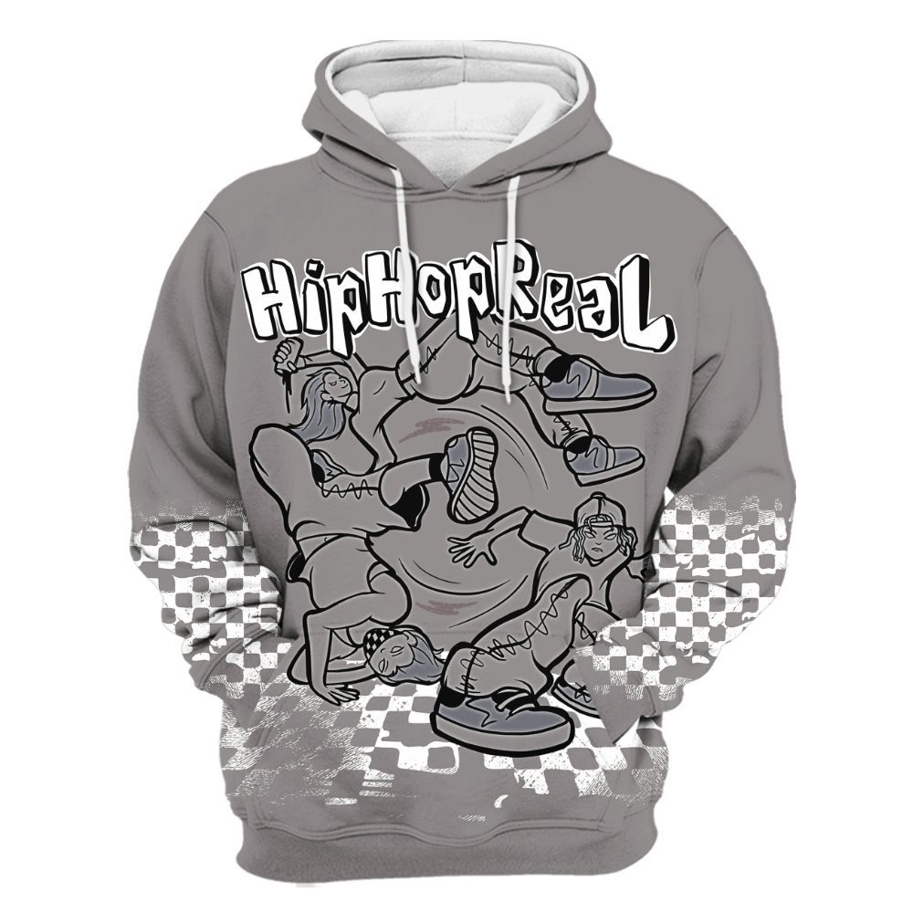 Hoodie To Match Cool Grey 11s - Feel Life Street Style All Over Print