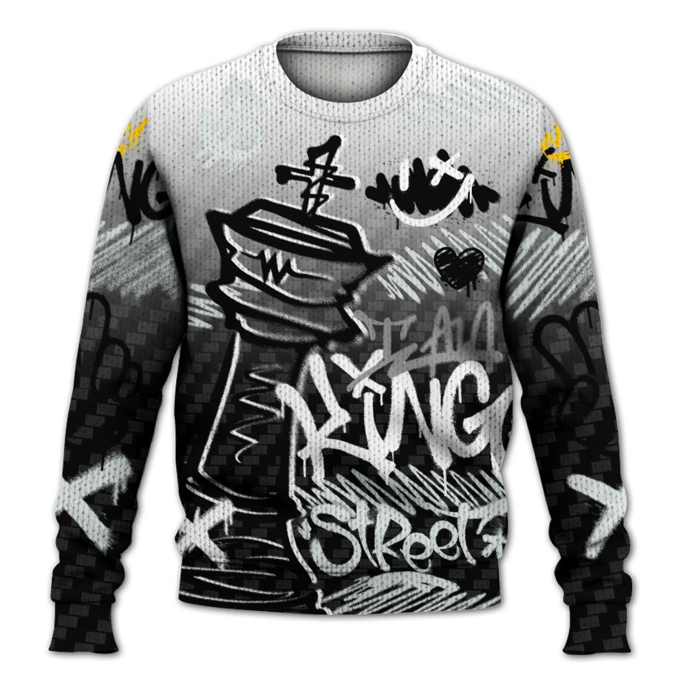 Knitted Sweater To Match Kobe 9 Elite Protro Halo - Street King Chess Streetwear