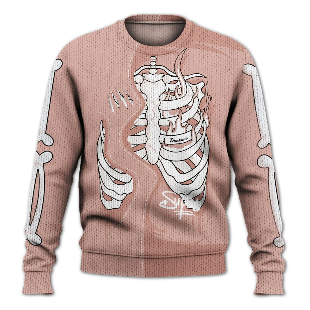 Knitted Sweater To Match Dunk Low Pink Velvet - It's The Kick For Me