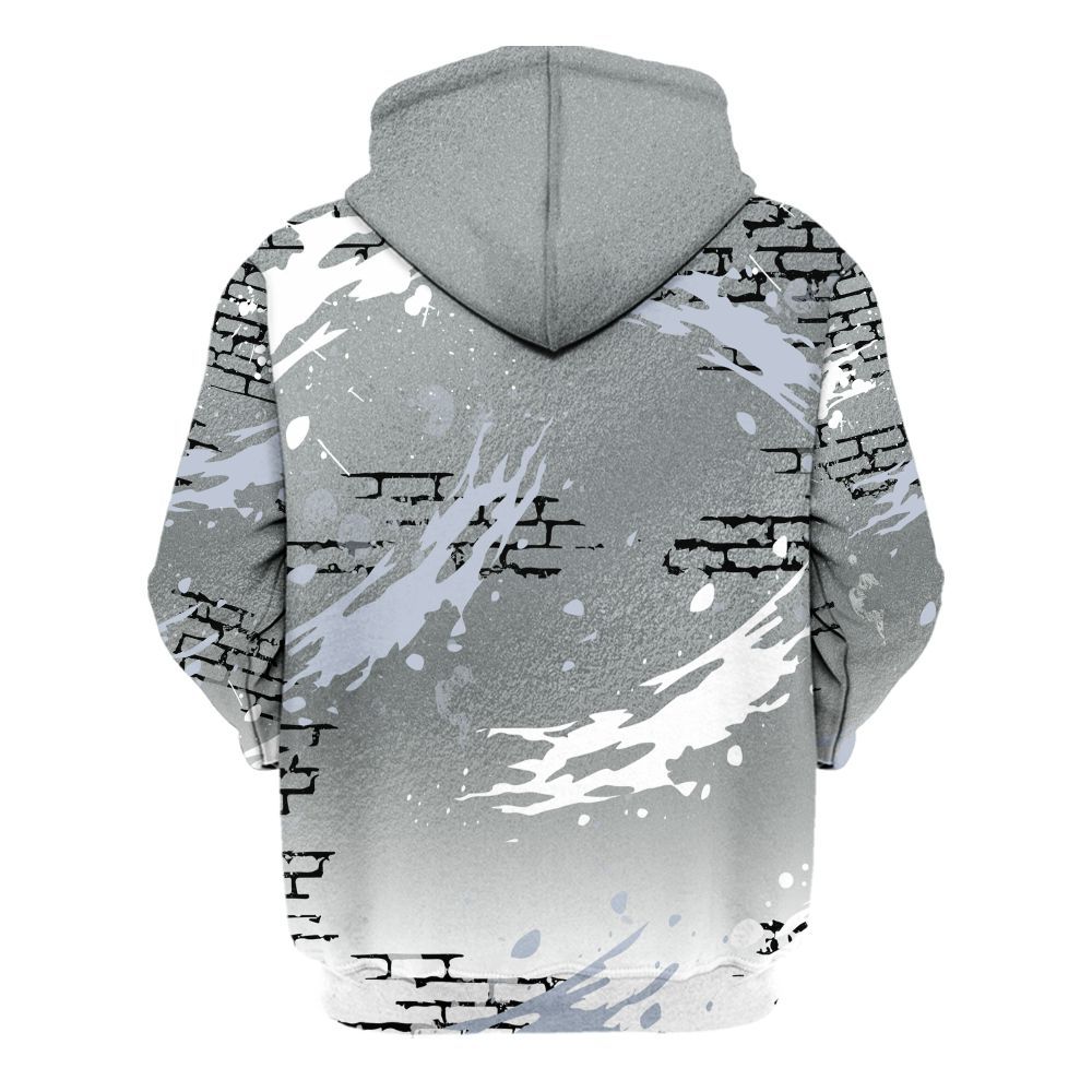 Hoodie To Match White Metallic 2026 5s - Values Of Loyalty Drip All Over Print