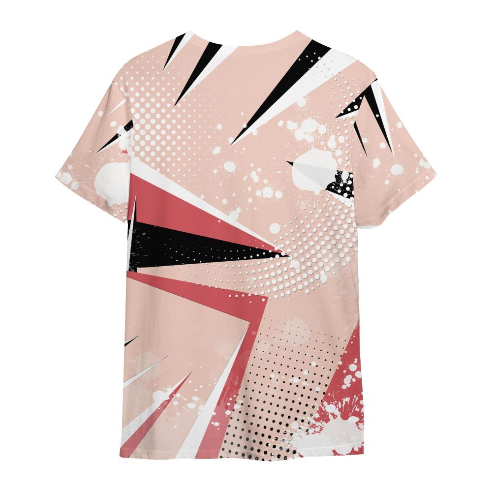 Shirt To Match Washed Coral 2s Shirt, Poly Trust No One Dripping All Over Print