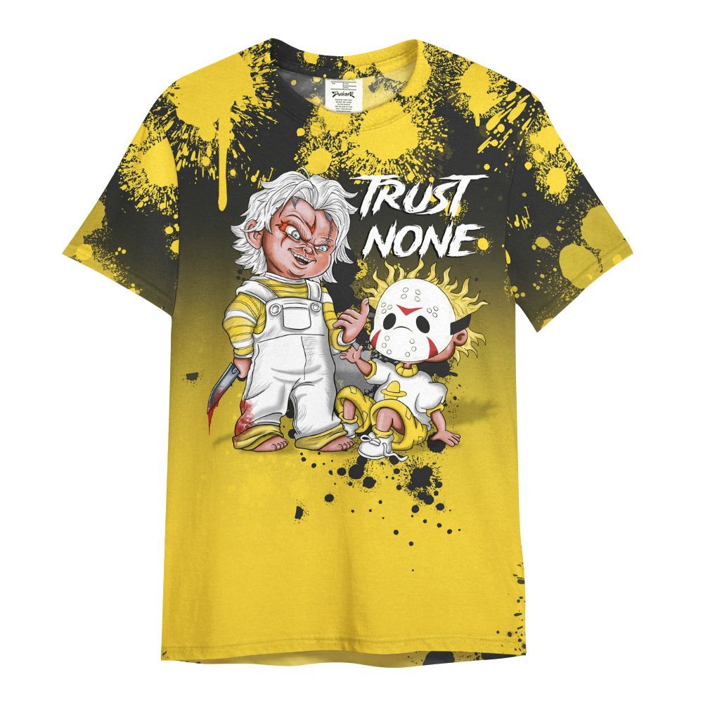 Shirt To Match Mid New Love 2025 1s - Trust No One Scary All Over Print