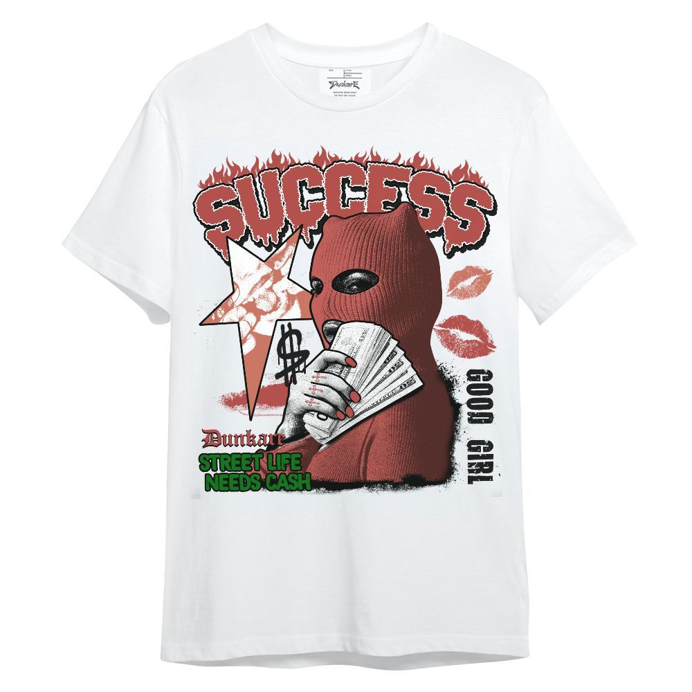 Shirt To Match Dune Red 13s - Success Money Good Girl Unisex Shirt