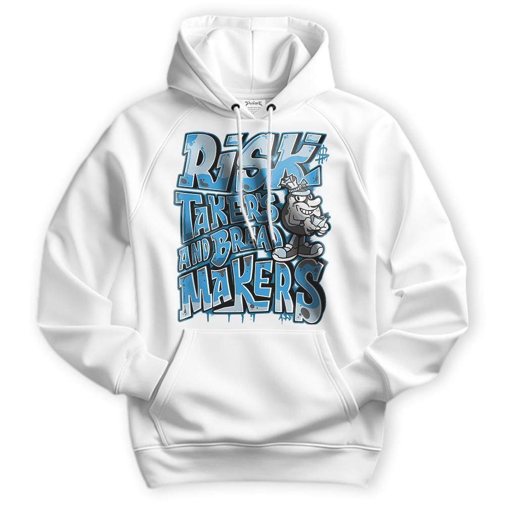 Sweatshirt To Match Powder Blue 9s Hoodie - Making Our Breading Graphic Hoodie Unisex