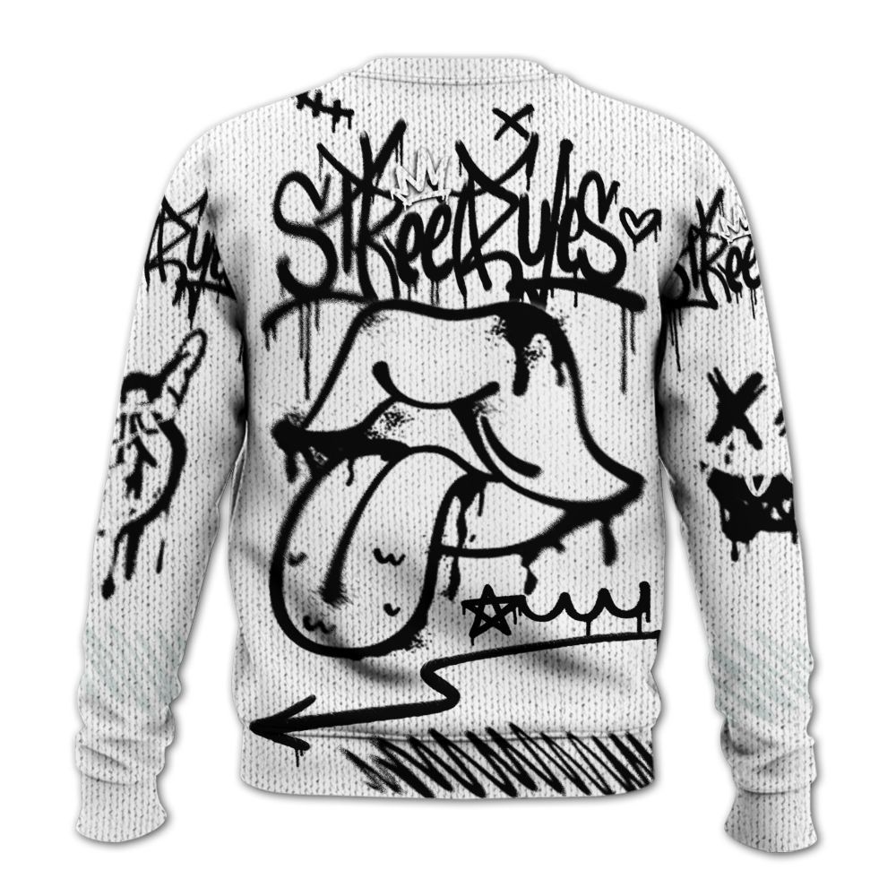 Knitted Sweater To Match Kobe 9 Protro Halo - Break Rules Streetwear