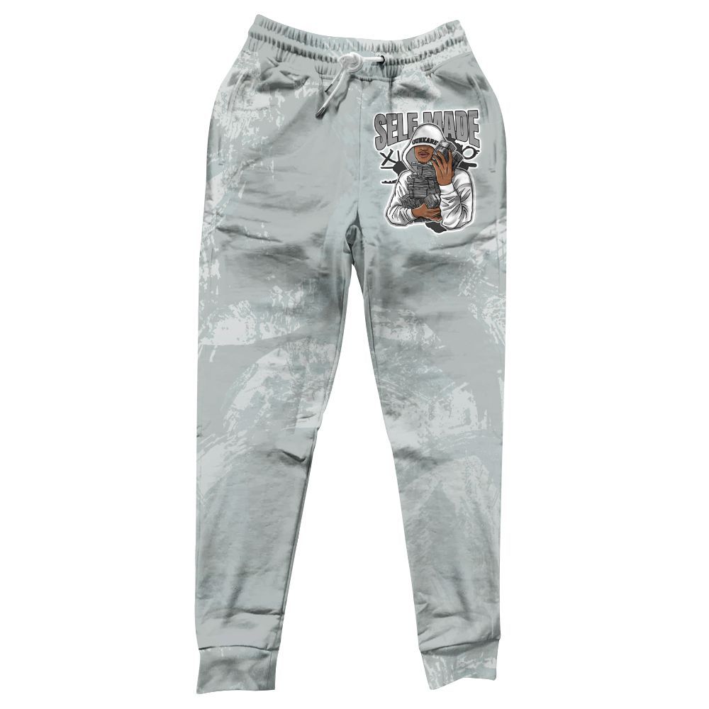 Sweatpant To Match Unique Wolf Grey 12s - Selfmade Unique All Over Print