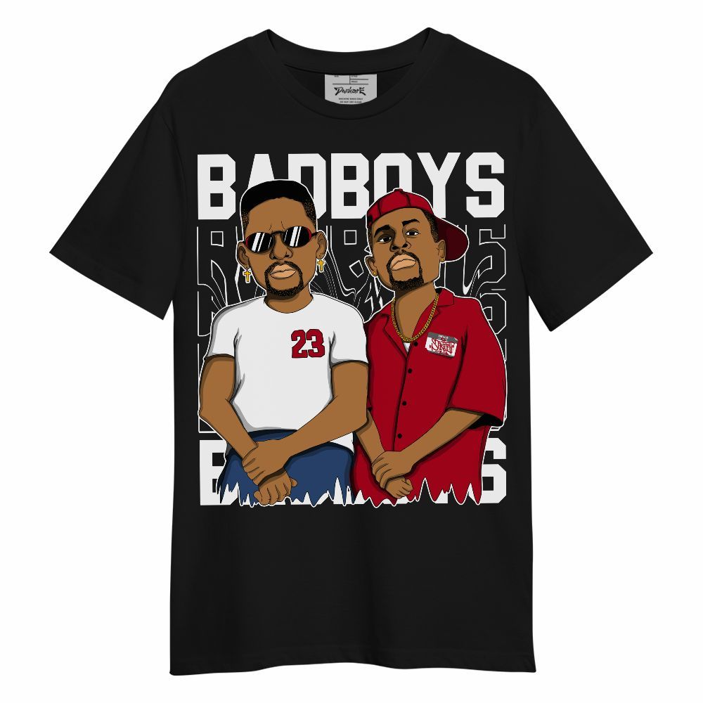 Shirt To Match Air Griffey Max Black Red Navy Blue 1s - Bad Boys Funny Graphic Unisex Shirt