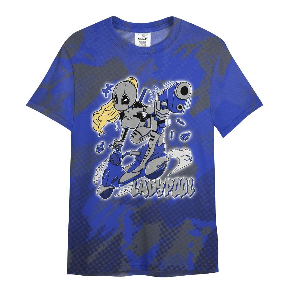 Shirt To Match Air Max Plus Black Racer Blue - Lady Pool Cartoon Abstract Halftone All Over Print