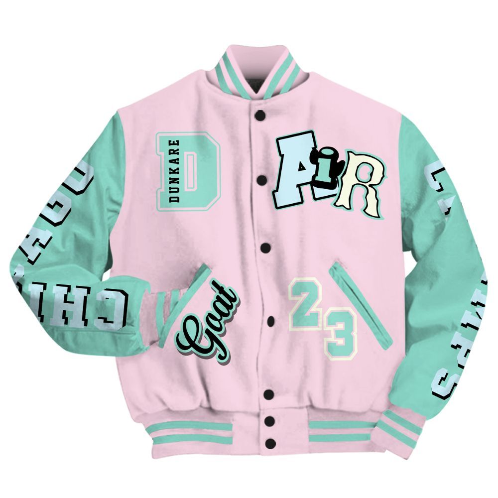 Varsity Jacket To Match Retro Easter 5s - AIR Number 23 GOAT All Over Print